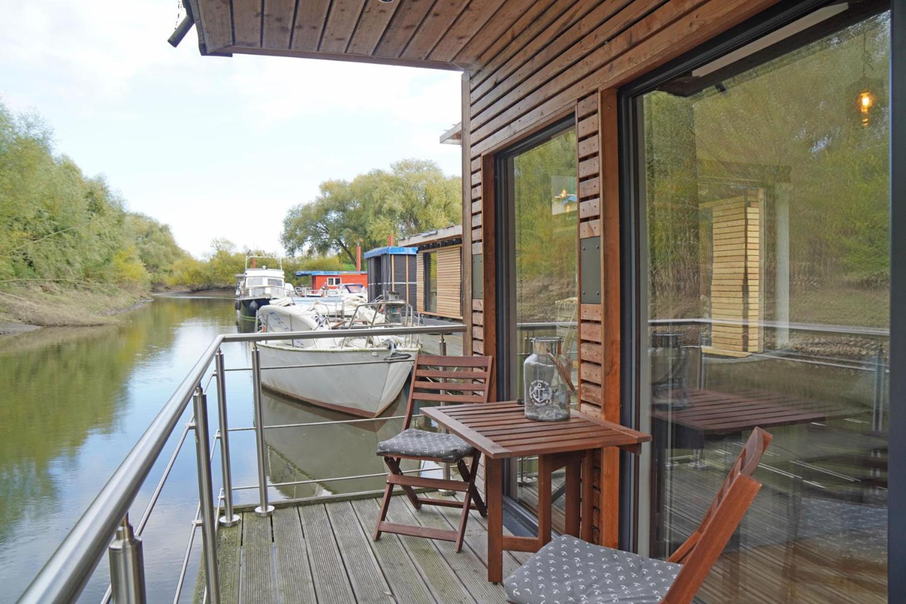 Hausboot Stoeckte Villa Winsen  Exterior foto