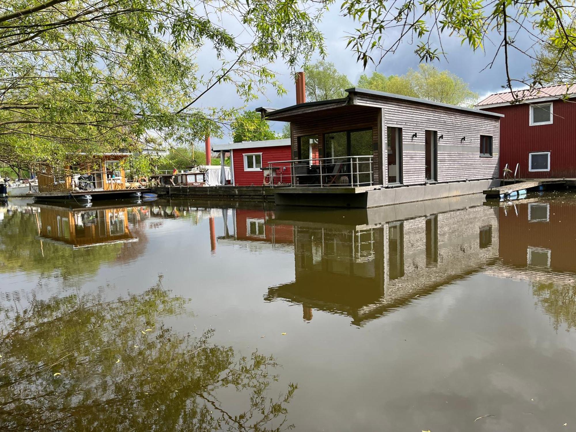 Hausboot Stoeckte Villa Winsen  Exterior foto